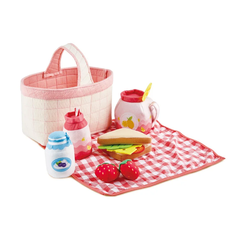 historically accurate and educational wooden toys that teach about cultures                   Toddler Picnic Basket Hape