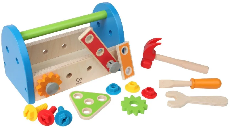 enchanting wooden toys for toddlers                   Tool box - Hape