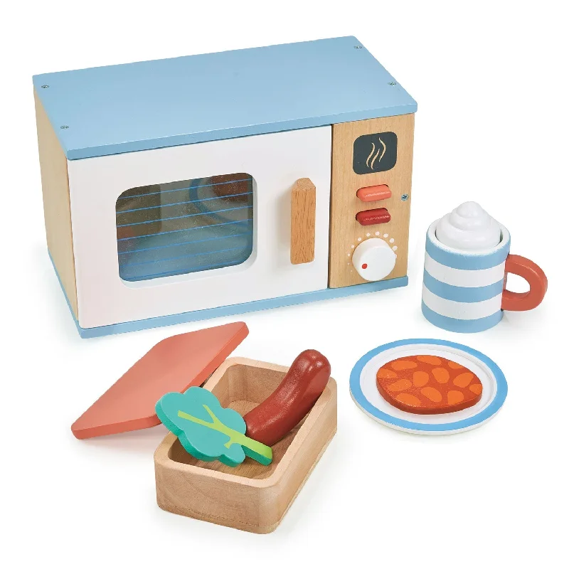 whimsical wooden toys                   Toy Microwave