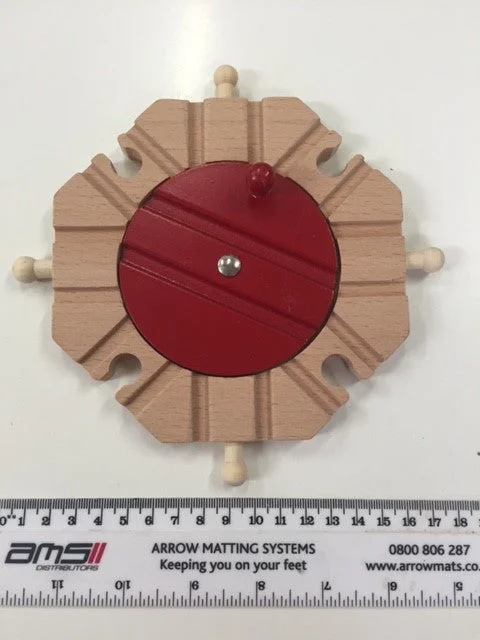 sturdy and reliable wooden toys that provide hours of fun Train Turntable large 8 point sturdy and reliable wooden toys that provide hours of fun Train Turntable large 8 point