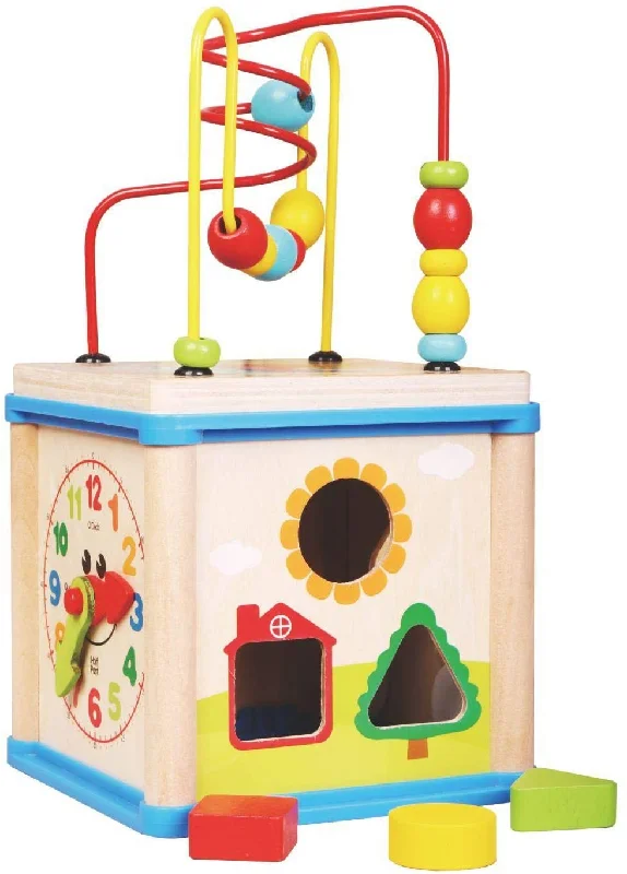 naturally finished and non-toxic wooden toys                   Wisdom around the beads box