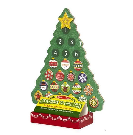 thoughtfully designed wooden toys              Wooden Advent Calendar Melissa and Doug