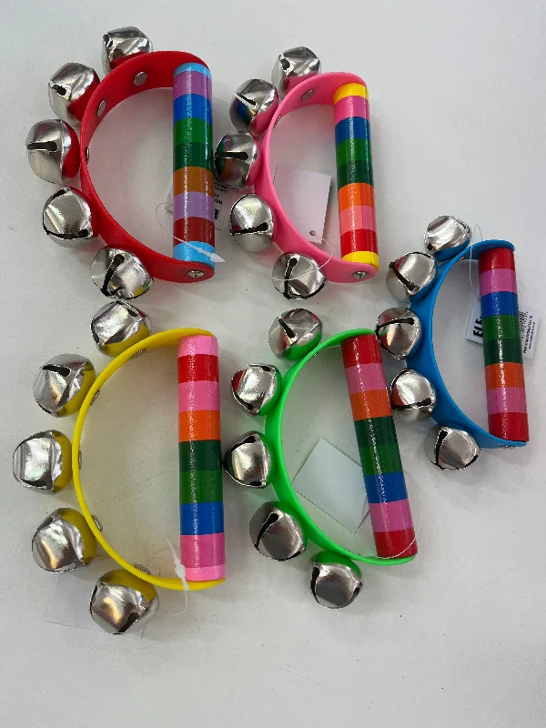 colorful wooden toys for toddlers             Wooden Bell Rattle