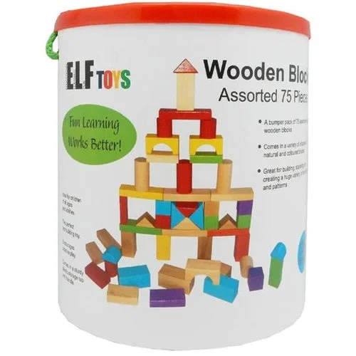 historically inspired wooden toys that teach history                   Wooden Blocks Assorted 75p