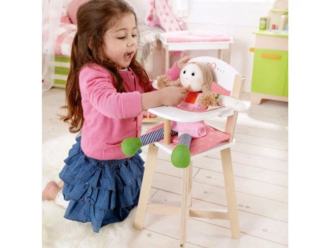 tactile wooden toys                   Wooden high chair Hape