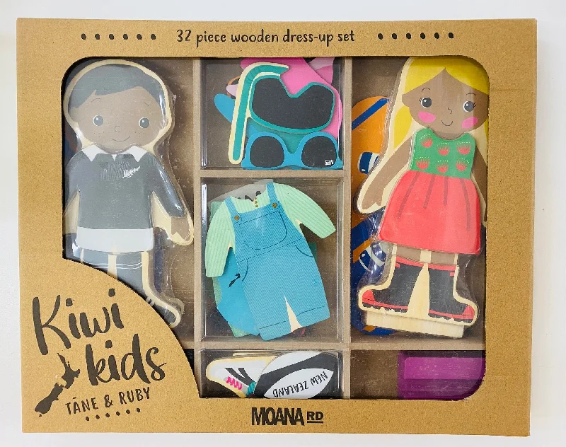 eco-friendly wooden toys                   Wooden Dress up dolls