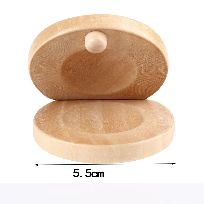 detailed and intricate wooden toys                   Wooden Natural Castanet