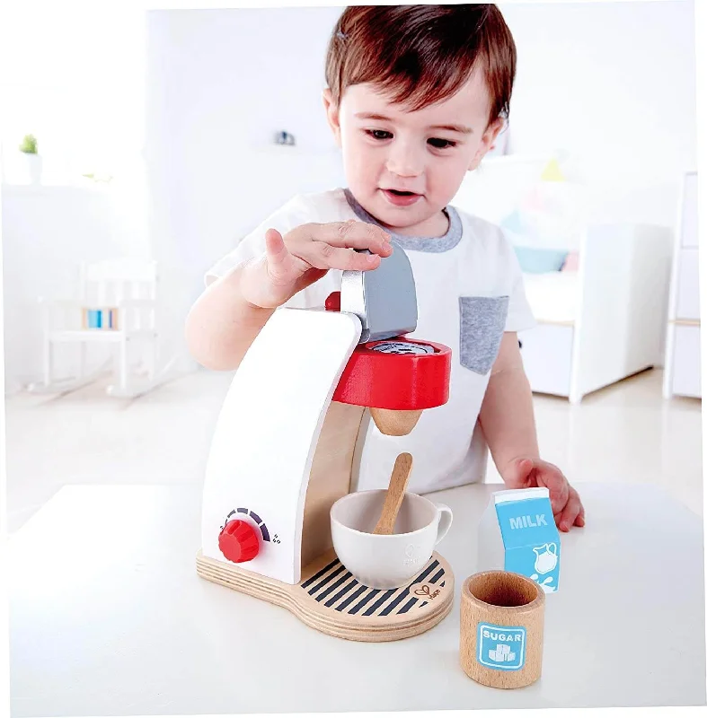 imaginative wooden toys                  Wooden Toy Coffee Machine Hape