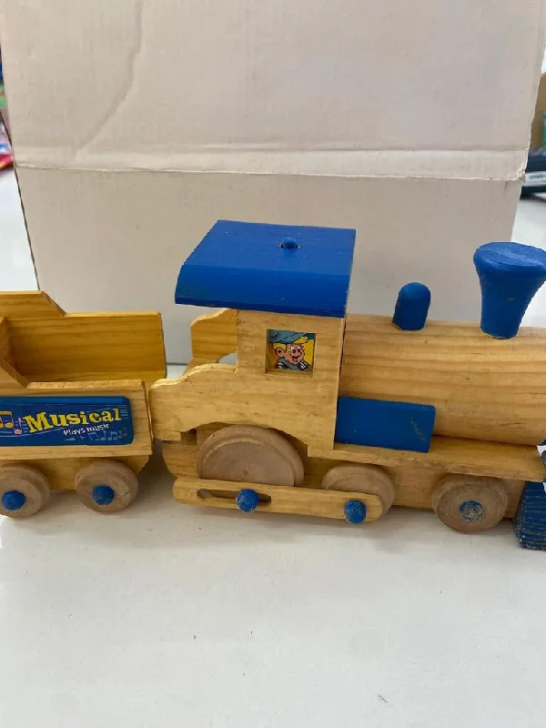 sustainable wooden toys                   Wooden Train - Clearance