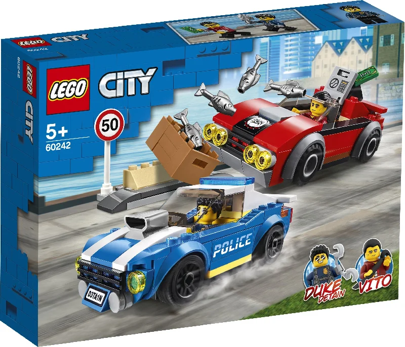 Age-appropriate LEGO toysLEGO 60242 City Police Highway Arrest