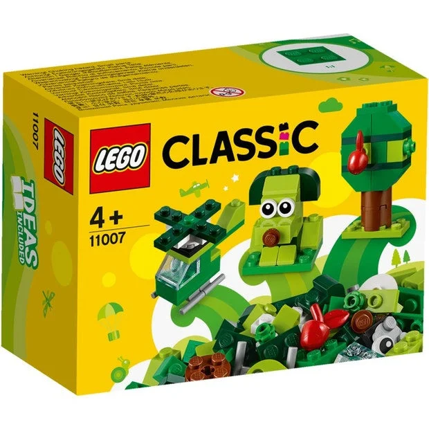 Iconic and recognizable LEGO charactersLEGO 11007 Classic Creative Green Bricks