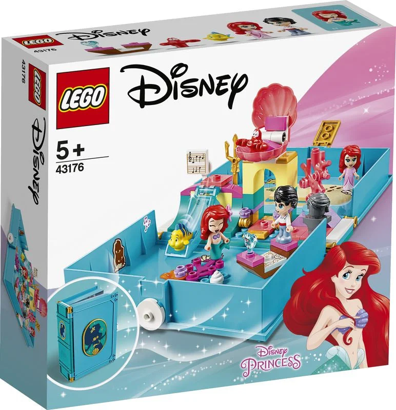 Customizable and personalized LEGO optionsLEGO 43176 Disney Princess Ariel's Storybook Adventures Customizable and personalized LEGO optionsLEGO 43176 Disney Princess Ariel's Storybook Adventures