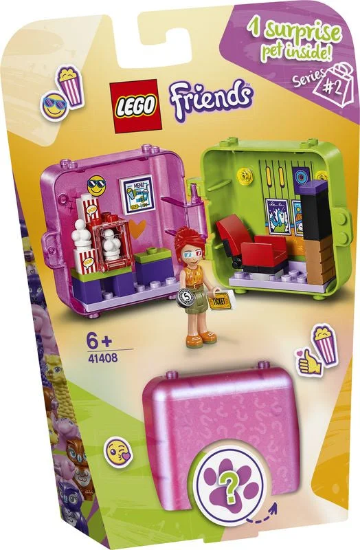Enhancing cognitive development LEGOLEGO 41408 Friends Mia's Shopping Play Cube