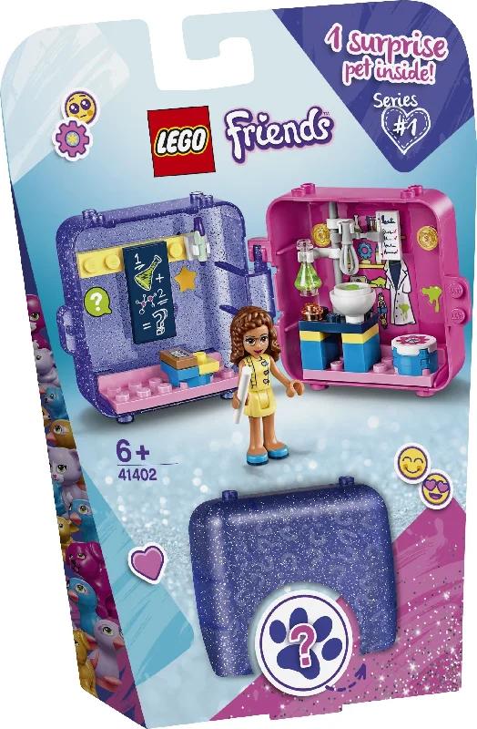 Enhancing problem-solving skills LEGOLEGO 41402 Friends Olivia's Play Cube