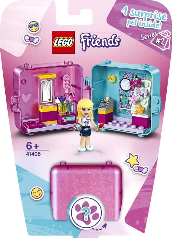 Offering a sense of accomplishment LEGOLEGO 41406 Friends Stephanie's Shopping Play Cube