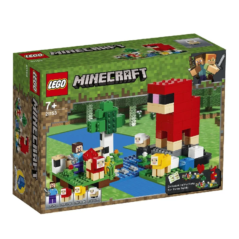 Endlessly replayable LEGO scenariosLEGO 21153 Minecraft The Wool Farm
