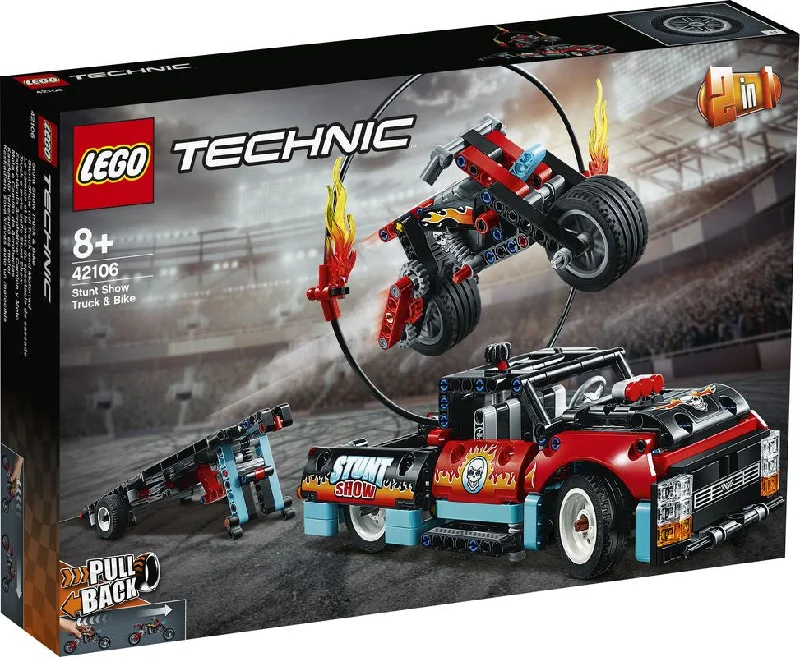 Offering endless possibilities LEGOLEGO 42106 Technic Stunt Show Truck & Bike