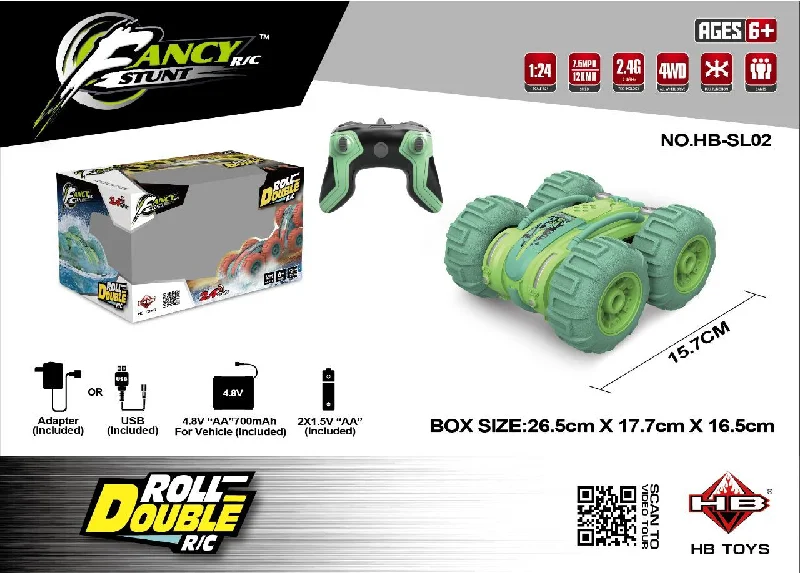 Durable toys1:24 R/C Car  2.4Ghz, W/3 Pins Charger W.Bx