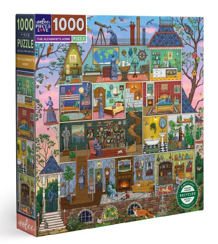 Entertaining games 1000 Pc Puzzle – Alchemists Home