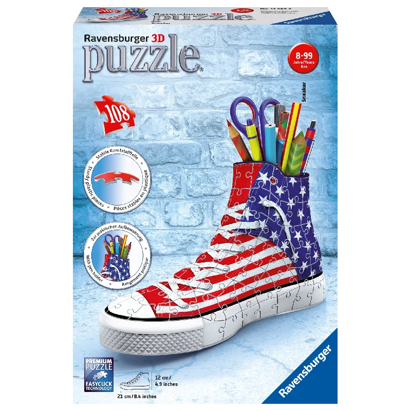 Competitive games 3D Sneaker Puzzle