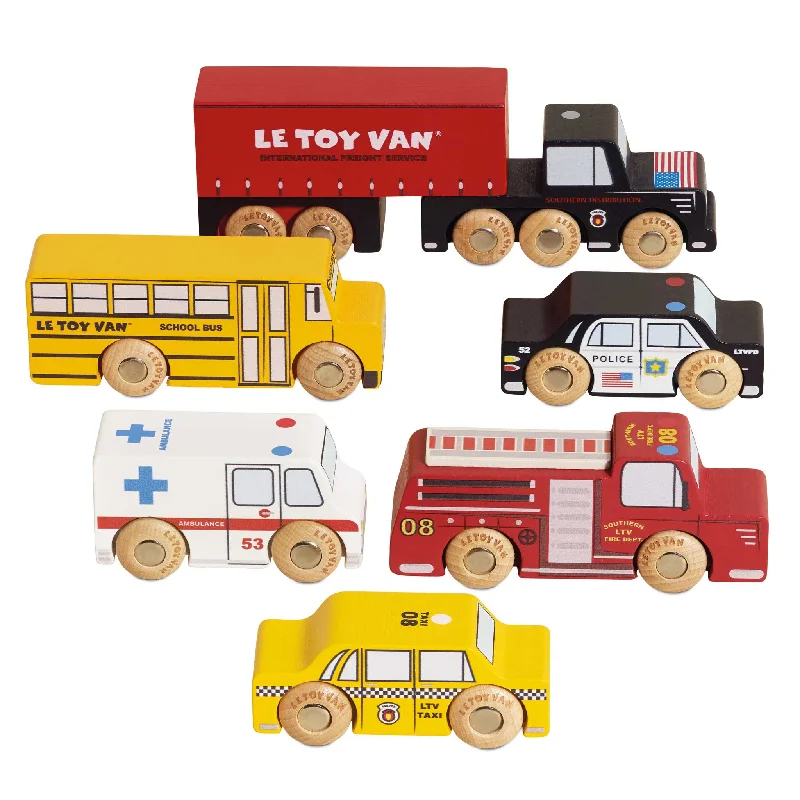 Fun toy carsAmerican Toy Car Set