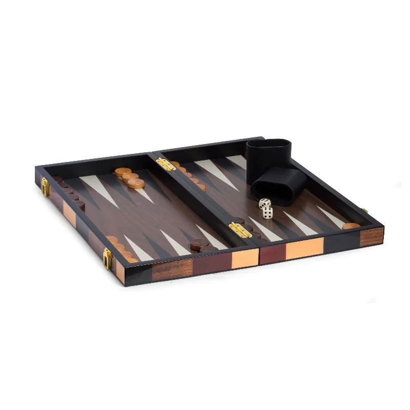 Innovative gamesArt Deco Backgammon Set, 18"