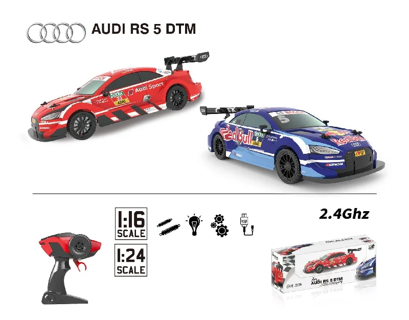 Durable toysAudi RS5 DTM Remote Control Racing Car 1:16 Scale