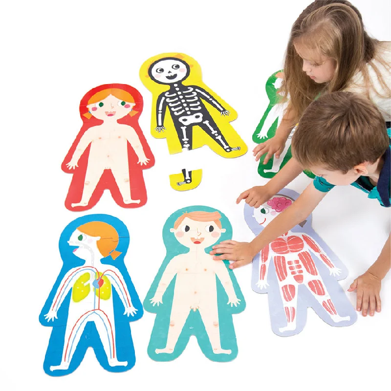 Fun gamesBanana Panda Suuuper Size Puzzles My Body