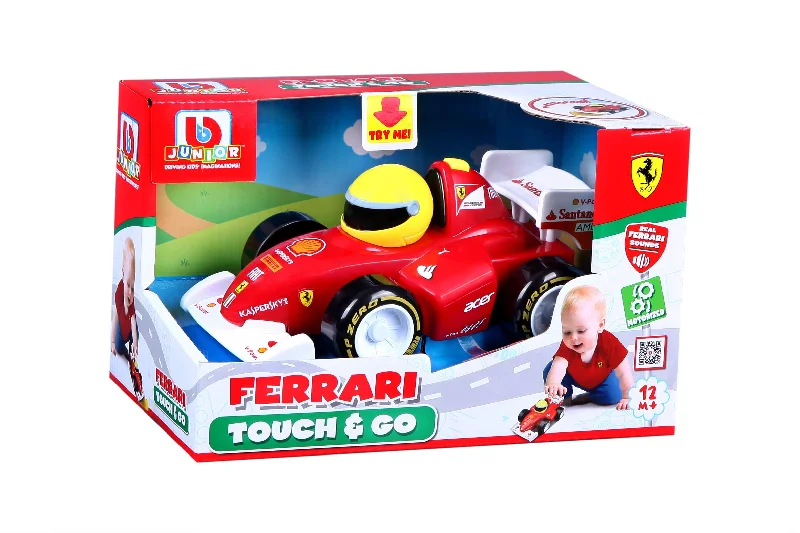 Playful toys Bb Junior Ferrari Touch & Go F2012 - Red