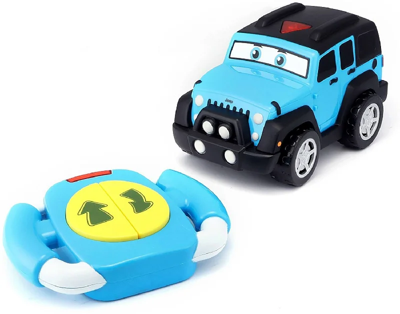 Enthusiastic toysBb Junior Jeep Little Driver Jeep Wrangler - Blue