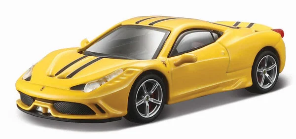 Durable toysBburago 1:43 Ferrari Signature 458 Speciale Car - Yellow