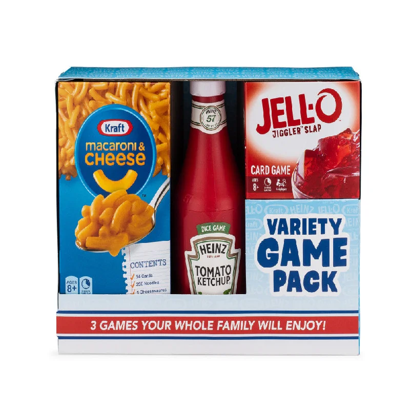 Time-consuming puzzles Big G Creative Kraft/Heinz/Jell-O Family Game Night Variety Pack