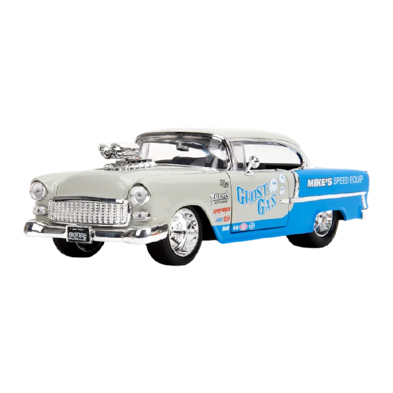 High-quality materials toys Big Time Muscle - 1955 Chevy Bel Air 1:24 Scale Diecast Vehicle High-quality materials toys Big Time Muscle - 1955 Chevy Bel Air 1:24 Scale Diecast Vehicle
