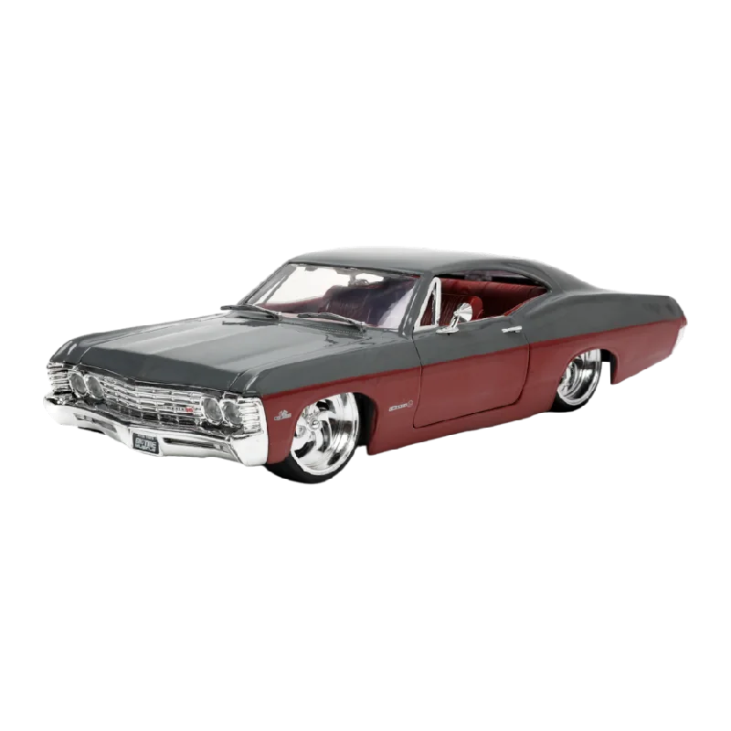 Fun toy carsBig Time Muscle - 1967 Chevy Impala Coupe 1:24 Scale Diecast Vehicle