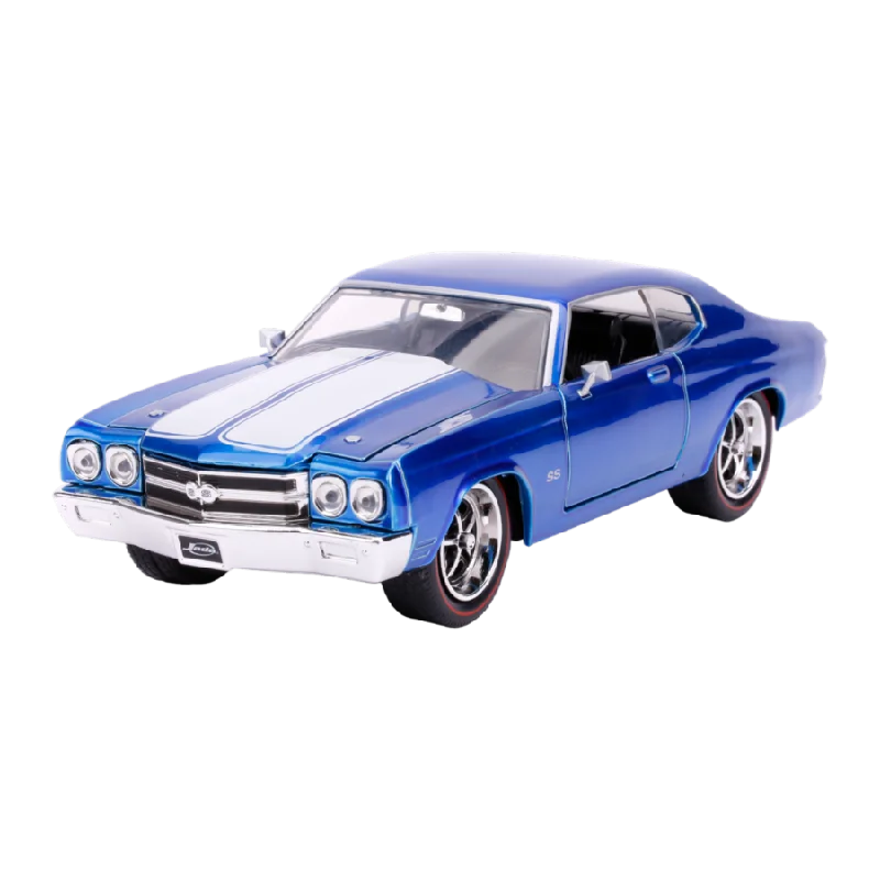 Fun toy carsBig Time Muscle - 1970 Chevy Chevelle 1:24 Scale Diecast Vehicle