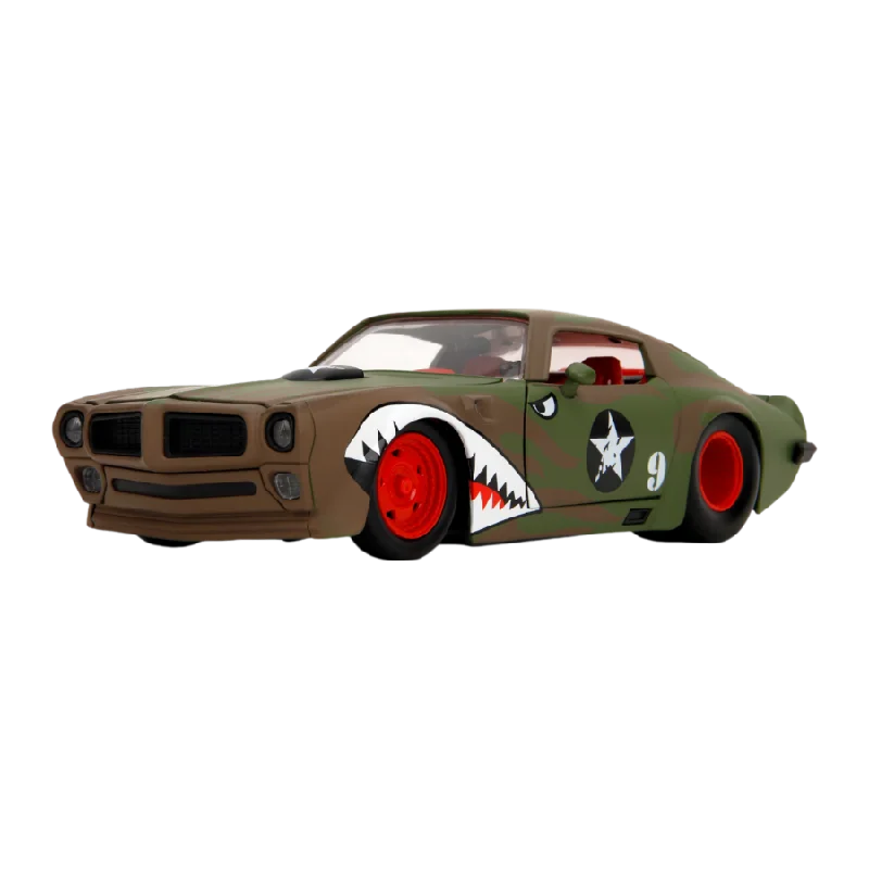Realistic toy carsBig Time Muscle - 1972 Pontiac Firebird 1:24 Scale Diecast Vehicle Realistic toy carsBig Time Muscle - 1972 Pontiac Firebird 1:24 Scale Diecast Vehicle