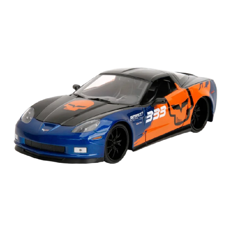 Enthusiastic toysBig Time Muscle - 2006 Chevy Corvette Z06 1:24 Scale Diecast Vehicle Enthusiastic toysBig Time Muscle - 2006 Chevy Corvette Z06 1:24 Scale Diecast Vehicle