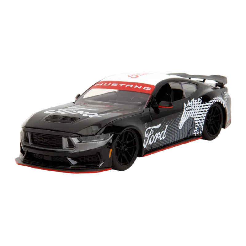 Fun toy carsBig Time Muscle - 2024 Ford Mustang "Dark Horse" Edition 1:24 Scale Diecast Vehicle Fun toy carsBig Time Muscle - 2024 Ford Mustang "Dark Horse" Edition 1:24 Scale Diecast Vehicle