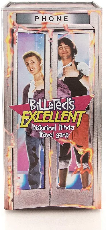 Fast-paced games BILL & TED'S EXCELLENT HISTORICAL TRIVIA TRAVEL GAME