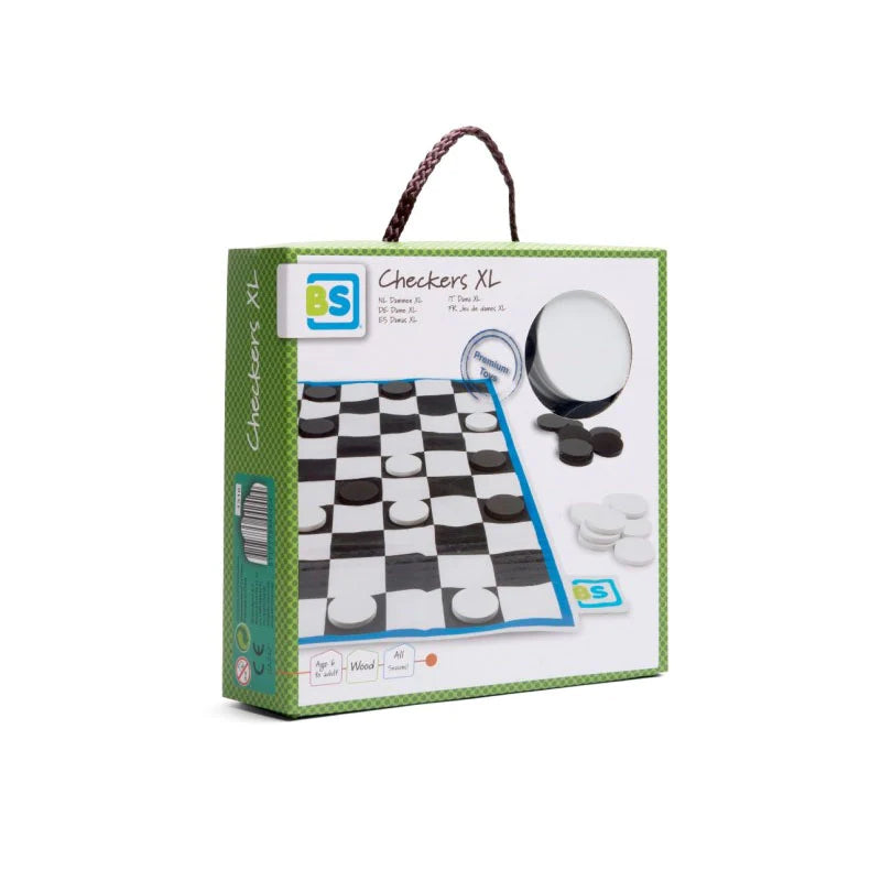 Entertaining games BS TOYS - GIANT CHECKERS XL