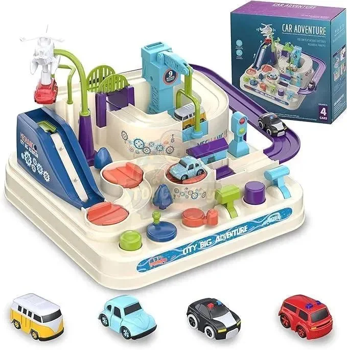 Durable toysCar Adventure Race Track Set