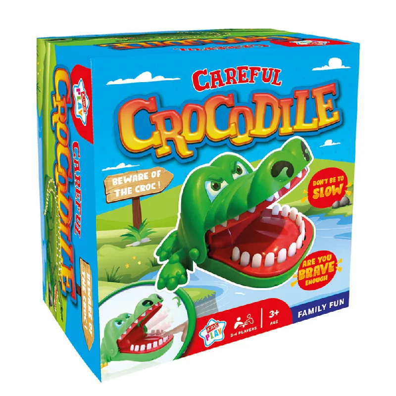 Educational games Careful Crocodile Beware Of The Croc Family Fun Game