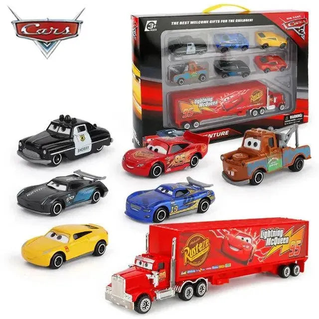 Enthusiastic toysCars 3 Diecast Metal Car Toys