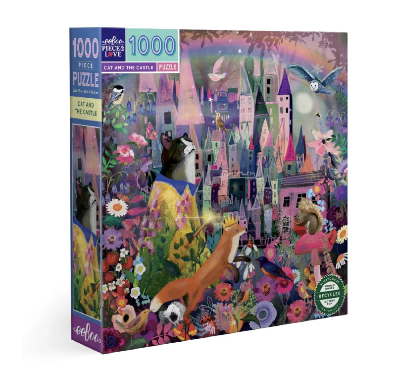 Fun gamesCat and the Castle 1000 Piece Puzzle