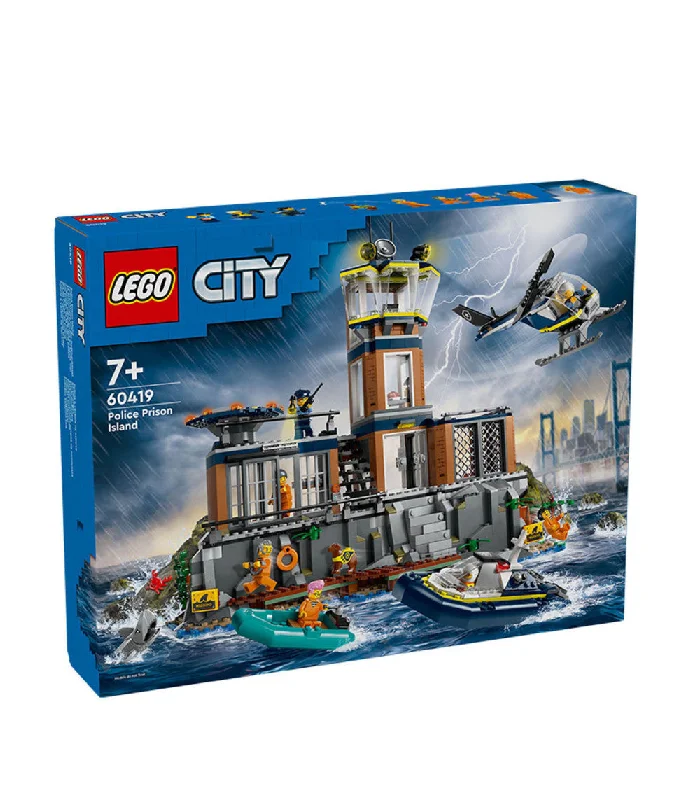 Iconic and recognizable LEGO charactersCITY POLICE PRISON ISLAND - 60419