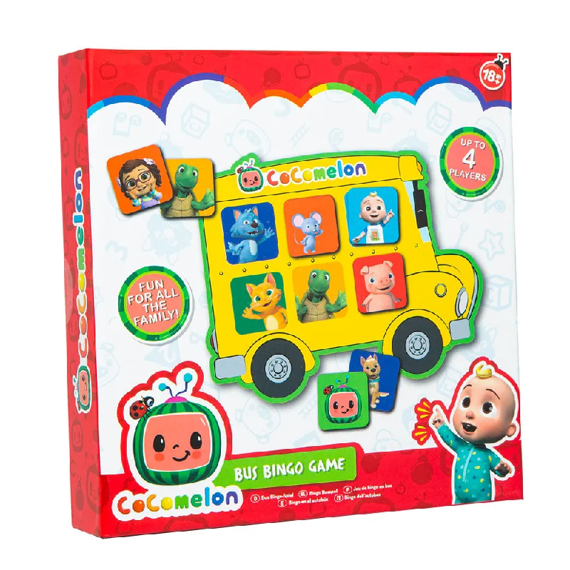 Logical puzzles Cocomelon Bus Bingo Game