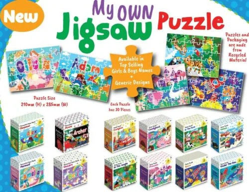 Engaging puzzlesCONNOR JIGSAW