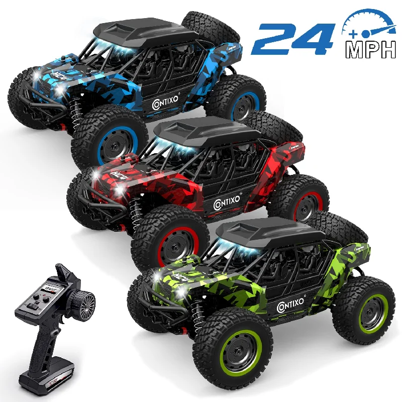 Enthusiastic toysContixo HC4 Dominator RC Remote Control Offroad 4WD UTV - 1:16 Scale