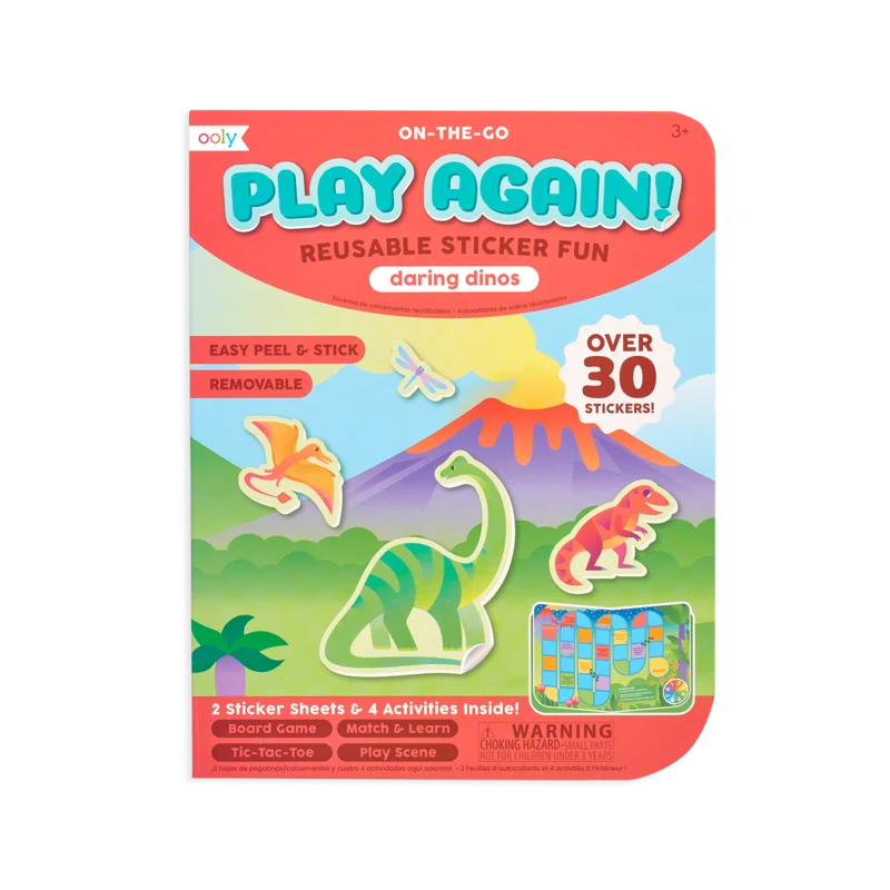 Intricate puzzles On-The-Go Activity Kit- Daring Dinos