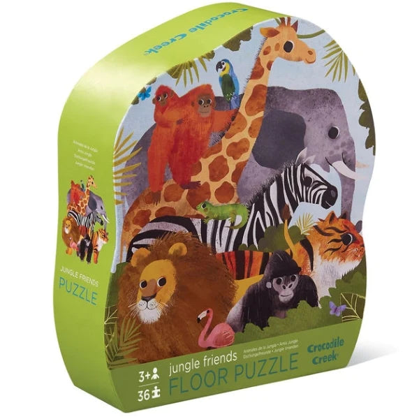 Fun gamesCrocodile Creek Puzzle | Floor | Jungle Friends